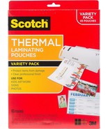 Thermal Pouches Laminator, 65 Varieties From 3M (Tp-8000-Vp). - £32.07 GBP
