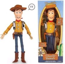 Toy Story Pull String Woody Interactive Talking Action Figure Doll 38cm - $38.02 CAD