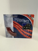 Holiday Time Cool Touch Crystalized Red Rope Light 18’ Lot of 4 - $39.59