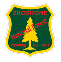 12&quot; shoshone national forest bumper sticker decal usa made - $29.99