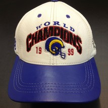 World Champions 1999, LOGO TEAM NFL BASEBALL LEATHER CAP - £27.82 GBP