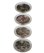 4-Currier & Ives Metal Trays ~ American Homestead ~ 4 Seasons ~ Fabcraft... - €25,83 EUR 4-Currier & Ives Metal Trays ~ American Homestead ~ 4 Seasons ~ Fabcraft... - €25,83 EUR