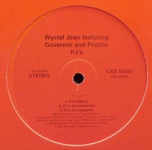 Wyclef Jean Featuring Governor &amp; Prolific 12&quot; Single - &quot;PJ&#39;s&quot; BX8 - £3.86 GBP