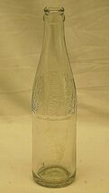 Pepsi-Cola 1954 Clear Glass Beverages Soda Pop Bottle Swirl Logo 10 oz. ... - $21.77
