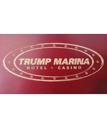 Vintage Wood Pen Set Donald Trump Marina Hotel Casino Atlantic City Memo... - $24.75