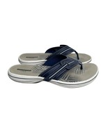 Clarks Collection Brinkley Jazz Thong Flip Flop Sandals Womens Size 9 Na... - $29.69