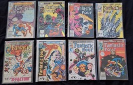 8 FANTASTIC FOUR Comic Books #s 250, 252, 253, 254, 255, 256, 257, 258 Run - $40.00