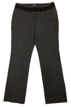 Express Editor Women Size 8 (Measure 31x32) Dark Gray Chino Pants - $7.65