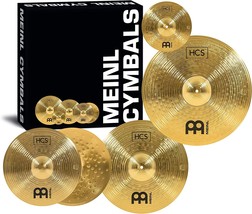 With 14&quot; Hihats, 20&quot; Ride, 16&quot; Crash, And A Free 10&quot; Spash - Hcs Traditional - £265.81 GBP