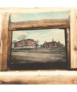 Kingman KS Kingman County High School Church 1909 Stamp Post Mark Postcard  - $106.60 MXN