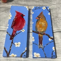 Cardinal Bird Canvas Art Set - $20.00