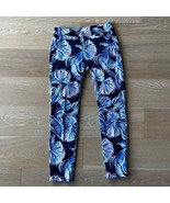 Lilly Pulitzer Kelly Skinny Ankle Pants A Reel Life Navy sz 0 - £38.03 GBP
