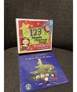 123 Favorite Christmas Songs Audio 3 CD &amp; A Charlie Brown Christmas Cd New - $12.87