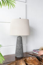 Stone Speckled Cone Table Lamp for Bedroom Nightstand - €130,49 EUR