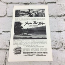 Canadian National Railway Trains 1942 Vintage Print Ad Advertising Art - $9.89
