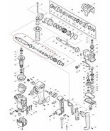 Makita HR2811FT Tool Holder Guide Complete and Impact bolt with components - $67.70 CAD