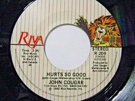 John Cougar-Hurts So Good / Close Enough-45rpm-1982-NM - £3.16 GBP