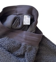 Uniqlo Sherpa Fleece Jogger Pants Gray Womens Small Cozy Lounge Sweatpants image 5