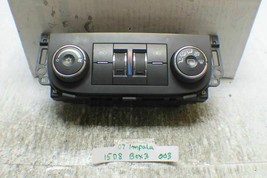 2006-2011 Chevrolet Impala Dual Zone Temperature Control 15879272 Box3 03 15D... - $18.69