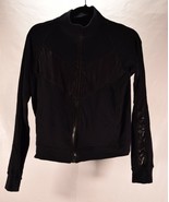 Alala Womens Yoga Black Fleece Activewear Jacket S - $81.49 CAD