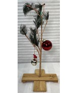 Peanuts Charlie Brown&#39;s Christmas Tree 14&quot; MIB No Tree Skirt - $17.57 CAD