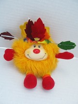 VTG 1984 Rainbow Brite Hatful of Sprites Spark Yellow w/Leaves Hat 7&quot; Ma... - $23.38