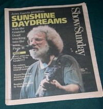 GRATEFUL DEAD GARCIA SHOW NEWSPAPER SUPPLEMENT VINTAGE 1994 - £19.97 GBP