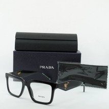 PRADA PR10YV 1AB1O1 Black/Clear 52mm Eyeglasses New Authentic - £140.91 GBP