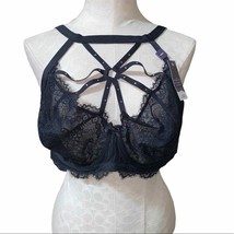 Cacique The Seriously Sexy Collection Unlined Balconette lace Bra size 44DD NWTs - £29.85 GBP