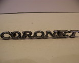 1969 - 72 DODGE &quot; CORONET &quot; FENDER EMBLEM # 2901751 70 71 - £50.49 GBP