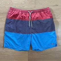 Vineyard Vines Flag Whale Pieced Bungalow Shorts Swim Trunks XXL - $33.85