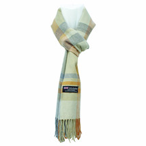 3 Pcs Yellow Beige Plaid Cashmere Scarf Scarves Scotland Mens Womens - £27.80 GBP