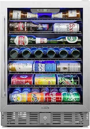 23.4 Inches Small Built-In Glass Door Refrigerator And Beverage Cooler F... - $1,762.99