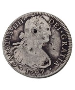 1797 México 8 Reales Con Chopmarks MB Red Estado - $210.05