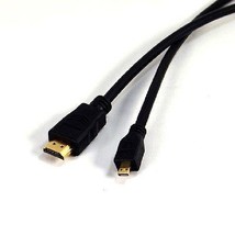 6 ft. HDMI-Micro D to HDMI A Cable - 34AWG - Gold Plated - $24.00
