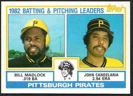 Pittsburgh Pirates Team Leaders Bill Madlock John Candelaria 1983 Topps #291 nm - £0.39 GBP