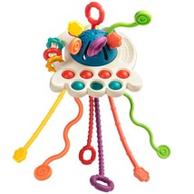 Montessori Toys For 18+ Months Old, Baby Sensory Toys For Toddlers, Silicone Pul - £15.84 GBP