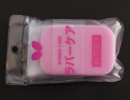 Butterfly Rubber Care Sponge Table Tennis Racket Sports Accesorry Pink NWT - $16.11