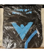 Nightwing Black Backpack Tote Bag Batman Cartoon DC Comics Loot Crate NE... - $27.03 CAD