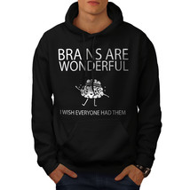 Wellcoda Brain Sarcasm Joke Everyone Mens Hoodie - £29.76 GBP+