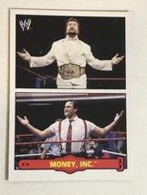 Money Inc Ted Dibiase 2012 Topps WWE wrestling trading Card #6 - £1.54 GBP