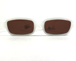 Miraflex Sonnenbrille Neu Baby 2 Weiß Rechteckig Rahmen mit Rotem Linsen... - £51.84 GBP