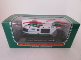 HESS 2011 MINIATURE HELICOPTER TRANSPORT MINT IN BOX WORKS  LotD - $9.67