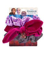 Disney Store x Claire’s Frozen Anna Hair Scrunchies - Purple, 3 Pack - £55.93 GBP