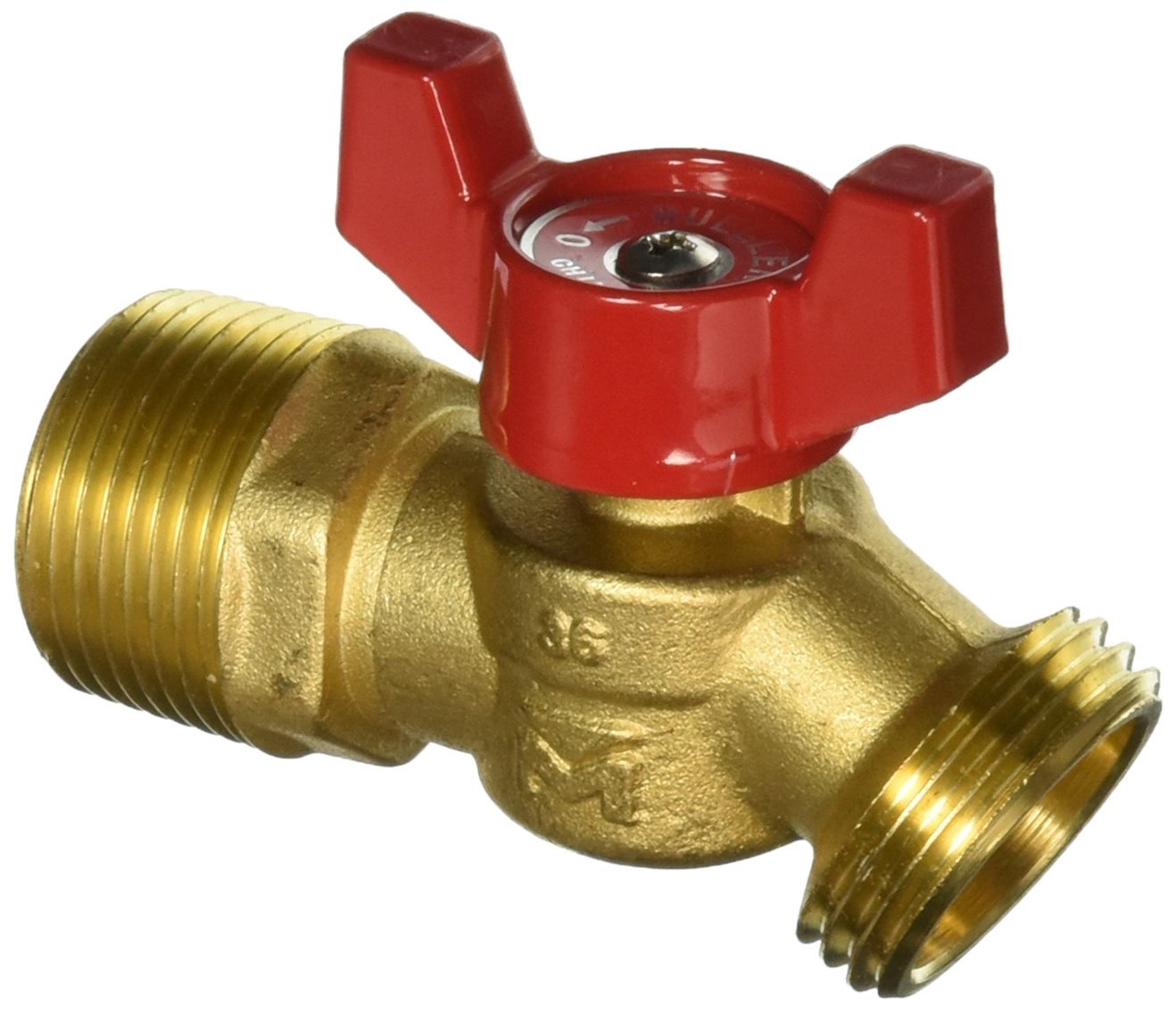 Mueller Industries 102-354HN No Kink Hose Bibb, 3/4-Inch - $20.17