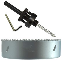 Carbide Hole Saw 6&quot; for Recessed LED Lights Drywall Plaster Ceiling Cement Block - £34.87 GBP
