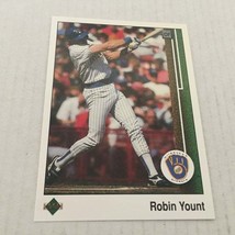 1989 Upper Deck Milwaukee Brewers Hall of Famer Robin Yount Trading Card... - £3.12 GBP