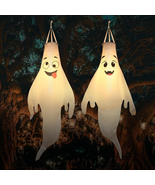 Halloween-Decorations-Outdoor Hanging-Ghost Windsocks for Trees with Tim... - $393.36 MXN
