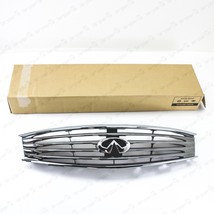 New Genuine OEM Infiniti 08-15 G37 Q60 Front Radiator Grille Chrome 6207... - $222.39