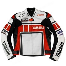 Yamaha motorbike/Motorbike Racing Leather Jacket - - £104.55 GBP